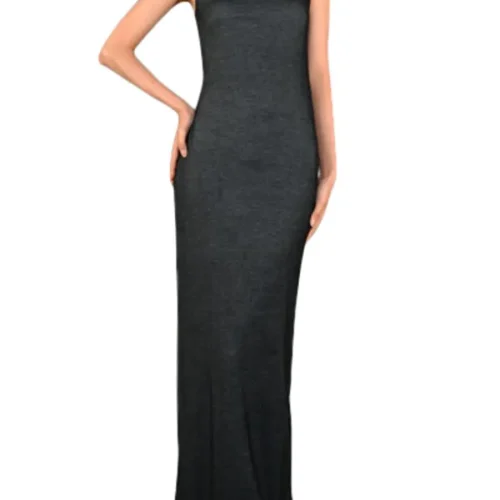 The Denim Maxi Dress